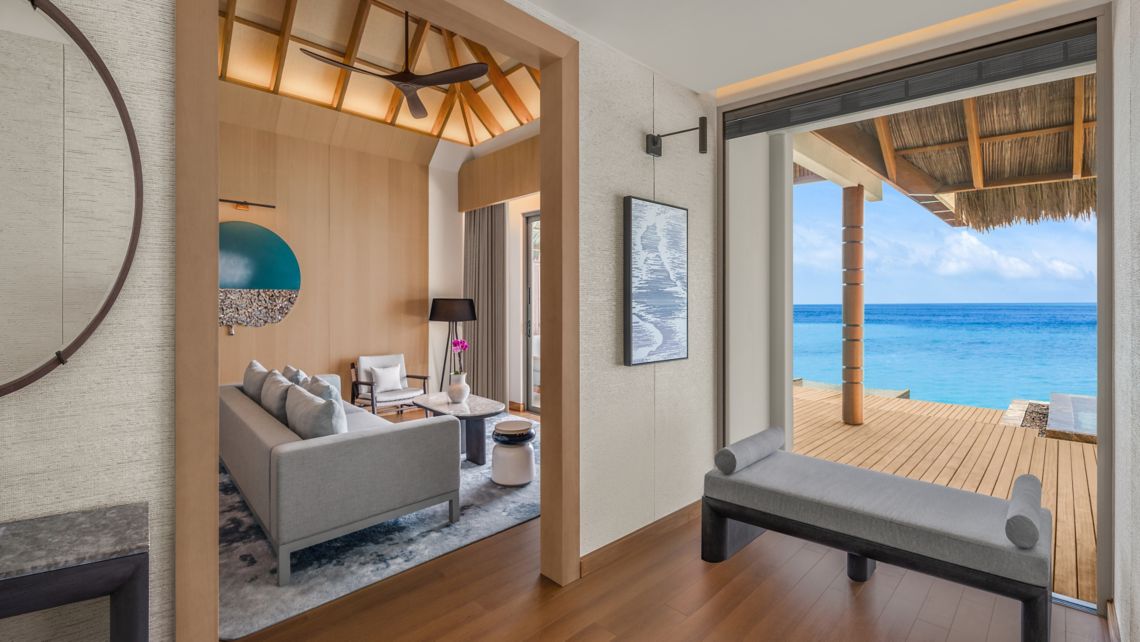 One-Bedroom Overwater Pool Villa at JW Marriott Maldives Kaafu Atoll Island Resort thumbnail 2